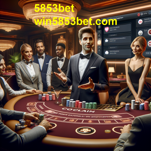 A Imersão dos Jogos de Chat Ao Vivo no 5853bet